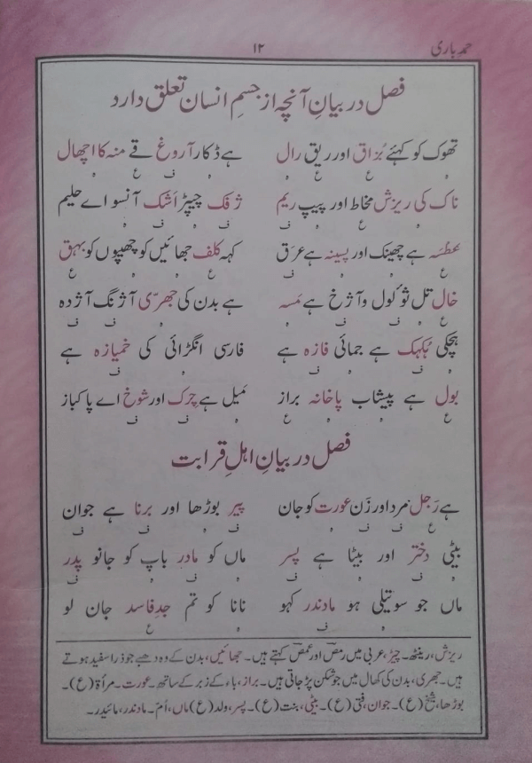 Hamd-e-Bari  حمد باری