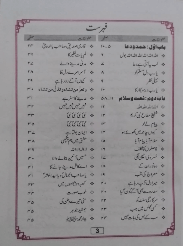 Naghmat-e-Hasana  نغمات حسنہ