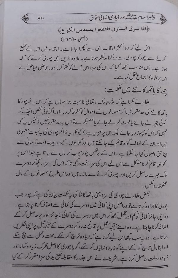 Paighambar-e-Islam saw. aur Bunyadi Insani Huqooq پیغمبر اسلامﷺ اور بنیادی انسانی حقوق