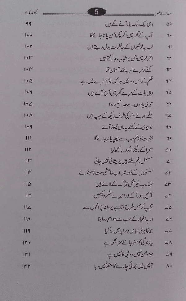 Sada-e-Asr  صدائے عصر